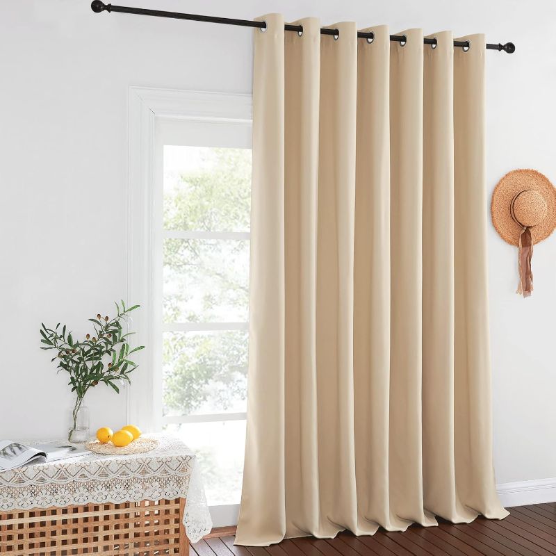 Photo 1 of 100" X 108" NICETOWN PATIO BLACKOUT CURTAINS 