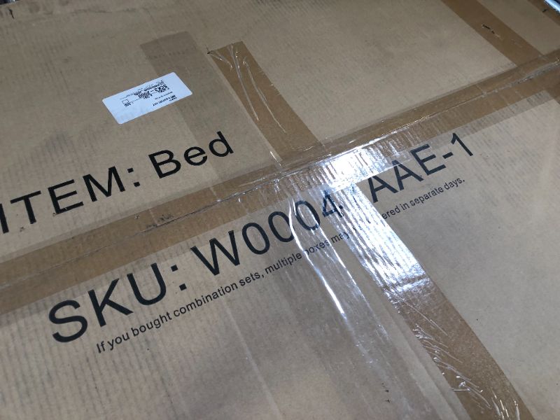 Photo 1 of INCOMPLETE SET!!! Twin Size Daybed with Storage,Upholstered Day Bed with 2 Drawers for Bedroom Living Room,Wood Slat Support,No Spring Box Need,Grey Grey Twin