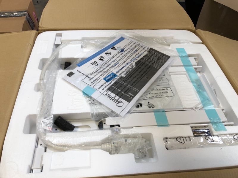 Photo 1 of Midea 12,000 BTU U-Shaped Smart Inverter Air Conditioner–Cools up to 550 Sq. Ft., Ultra Quiet with Open Window Flexibility, Works with Alexa/Google Assistant, 35% Energy Savings, Remote Control 12000 BTU