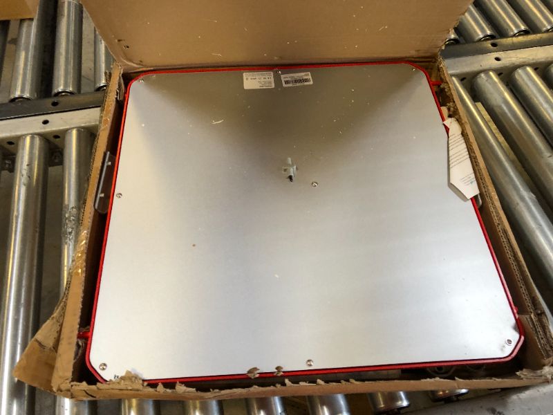Photo 1 of 20x 20 in Chick Heater Brooder Plate,Baby Chick Brooder Heating Plate Adjustable Temperature Height Heating Plate for Chicks,Poultry Coop Heater Thermometer Chick Warmer- for 40 Chicks, 130W