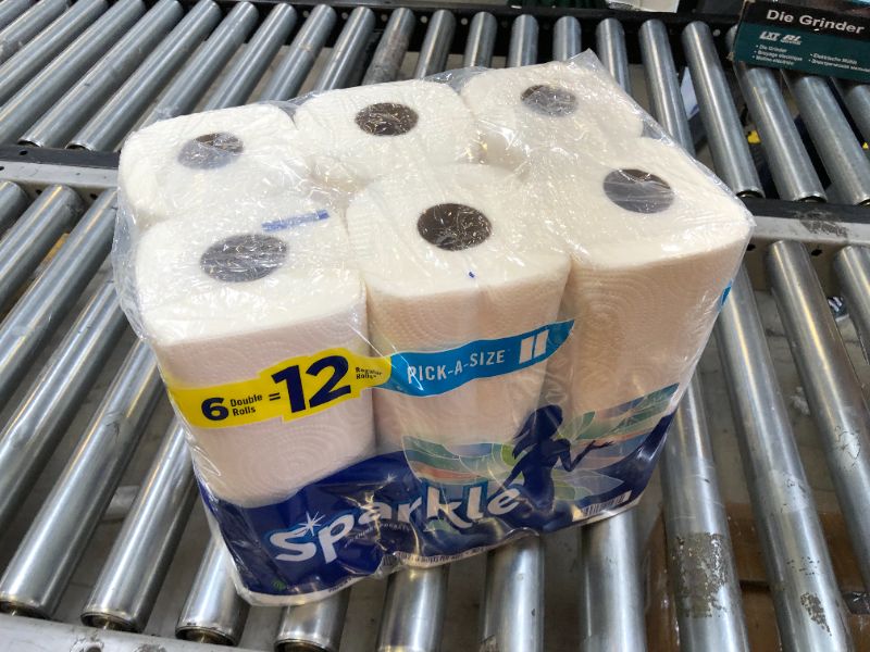 Photo 2 of Sparkle® Pick-A-Size® Paper Towels, 6 Double Rolls = 12 Regular Rolls