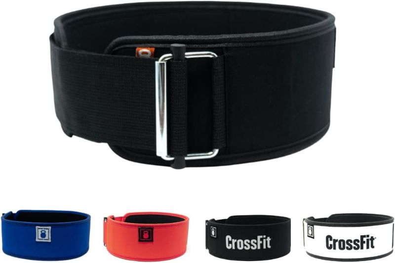 Photo 1 of 2POOD 4" Weightlifting Belt | CrossFit® Weightlifting Belt | 4-inch Wide and Built for Support, Flexibility, and The Ability to Cross Train Easily
