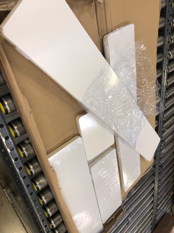 Photo 1 of Cylinder Stands for Party 5PCS Foldable Cardboard Columns Pedestal Stand Cylinder Tables for Parties Baby Shower Wedding Birthday Display Dessert Cake Decoration 5Pcs- H:7.8"+15.7"+23.6"+31.5"+39"