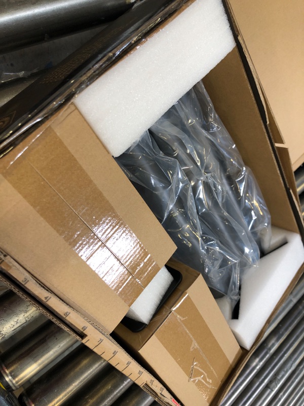 Photo 3 of PERLESMITH Mobile TV Stand for 23-60 Inch LCD LED Flat/Curved Panel Screen TVs, Tilt TV Cart Holds up to 88Lbs Portable Stand with Laptop Shelf Rolling Floor Max VESA 400x400mm (PSTVMC06) Black