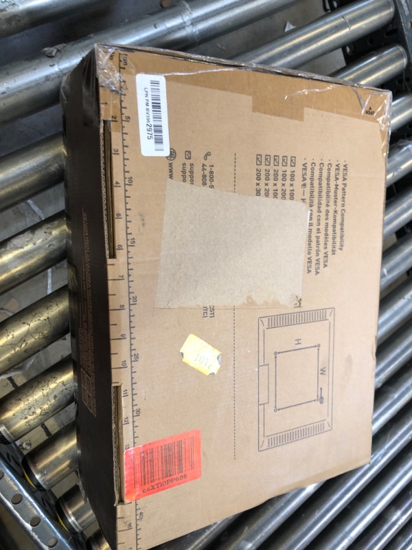 Photo 1 of PERLESMITH Mobile TV Stand for 23-60 Inch LCD LED Flat/Curved Panel Screen TVs, Tilt TV Cart Holds up to 88Lbs Portable Stand with Laptop Shelf Rolling Floor Max VESA 400x400mm (PSTVMC06) Black