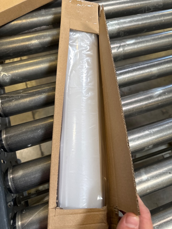 Photo 1 of Sararoom 2FT LED Shop Light Fixture 20W LED Wraparound Light, 2400Lm,6500K Cold White, 60cm 23.6inch LED Garage Closet Light Ceiling Light for Office Home Basement, No Plug, No Ground Wire Cold White 2FT 20W 1Pc