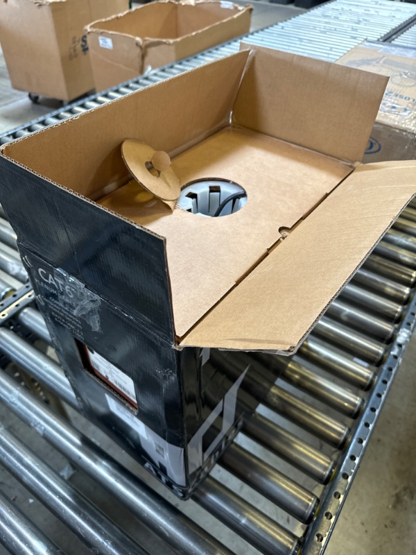 Photo 1 of CAT6 Plenum (CMP) Cable, 1000FT | Fluke Test Passed | 23AWG 4Pair, Solid 550MHz Network Cable Unshielded Twisted Pair (UTP), Available in Blue, White, Green, Gray, Black & Yellow Color (Blue)
