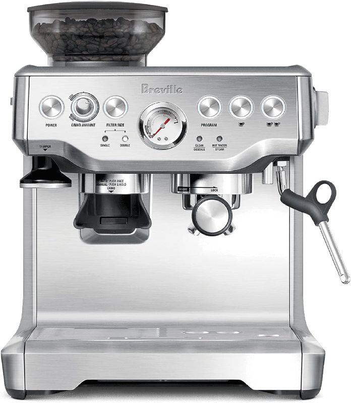 Photo 1 of Breville Barista Express Espresso Machine BES870XL, Brushed Stainless Steel
