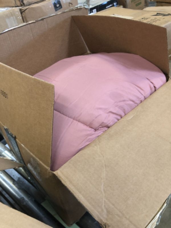 Photo 1 of pink comforter - unknown size 