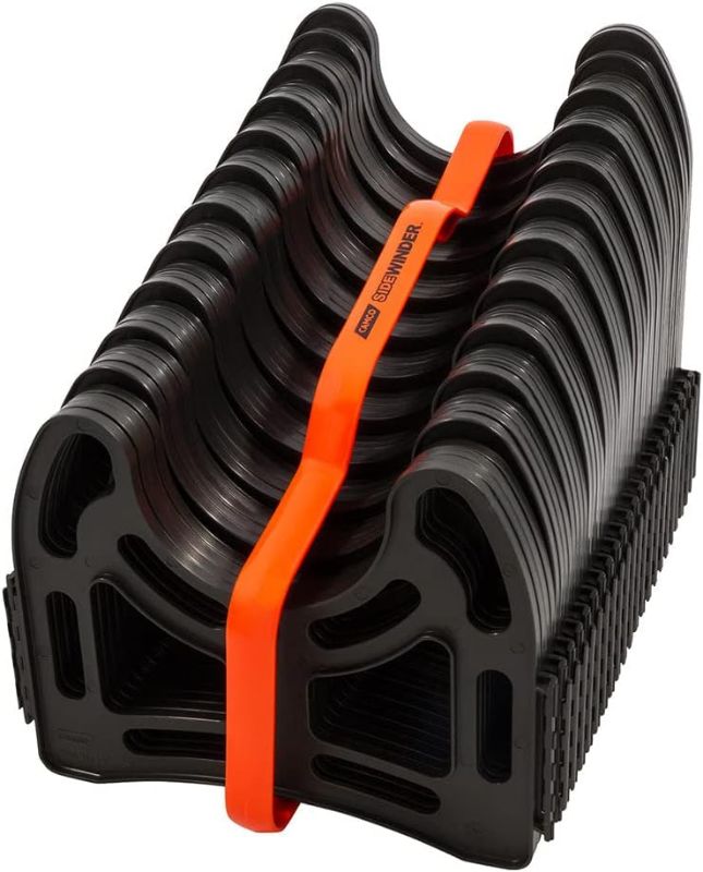 Photo 1 of Camco Sidewinder 20-Ft Camper / RV Sewer Hose Support | Telescoping Design Flexes Around Obstacles & Deep Cradles Hold Sewer Hose | Out-of-the-Box Ready & Folds for RV Storage and Organization (43051)

