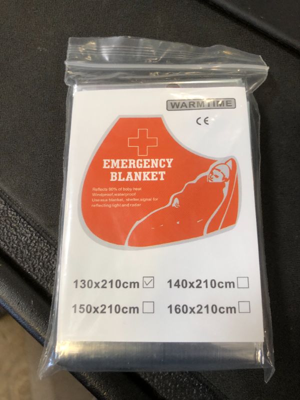 Photo 1 of Emergency heat reflector blanket 130x210cm