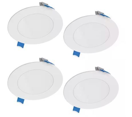 Photo 1 of Halo Ultra Thin Downlights 4 Pack