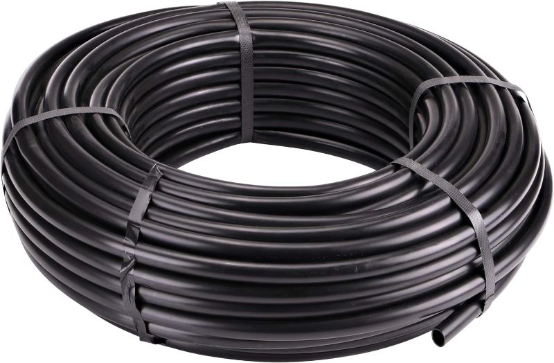 Photo 1 of Raindrip 052020P 1/2-Inch Drip Irrigation Supply Tubing, 200-Foot, for Irrigation Drippers, Drip Emitters, and Drip Systems, Green Polyethylene
