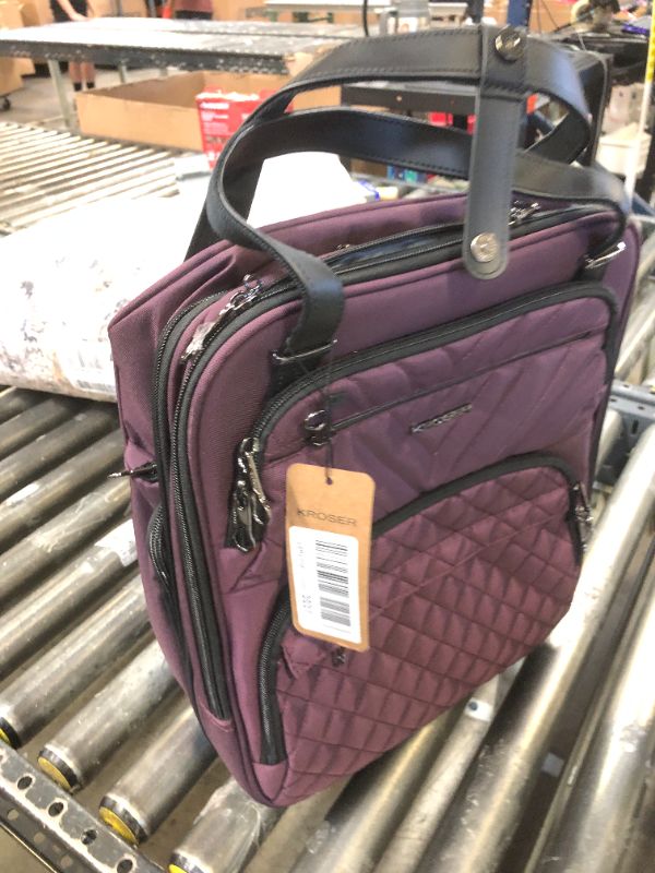 Photo 1 of purple bag 