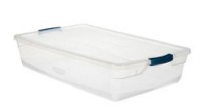 Photo 1 of  41 Quart Plastic Tote Container 