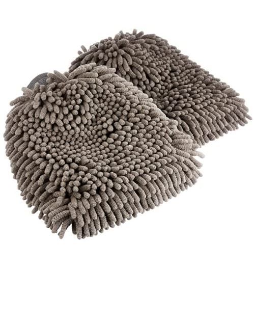 Photo 1 of Amazon Basics Deluxe Microfiber Car Wash Mitt, 2 Pack 