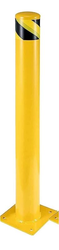 Photo 1 of Safety pole Bollard 42inch(4.5inch diameter) - dents/scratches all around product.