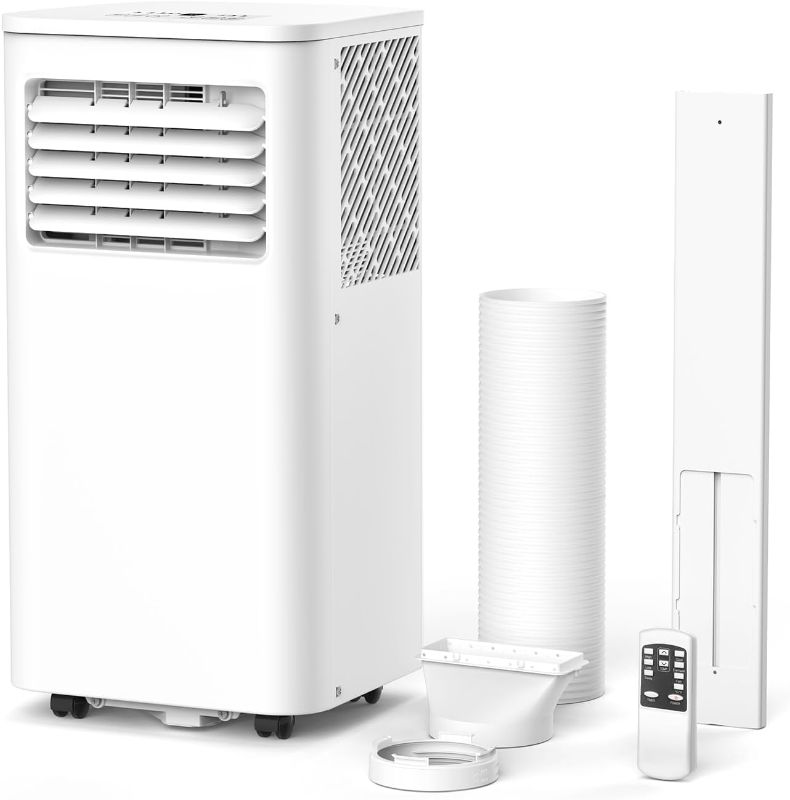 Photo 1 of ZAFRO A5405-8K Portable Air Conditioners, 8,000 BTU+Drain Hose, White
