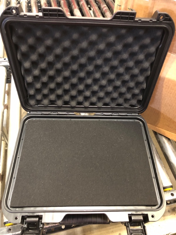 Photo 2 of AxiGear Waterproof Hard Case with DIY Customizable Foam Insert 17 x 14 x 8in (Black)