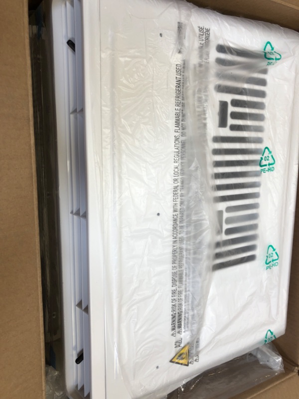 Photo 2 of 6,000 BTU 115-Volt Window Air Conditioner Cools 250 sq. ft with Remote in White
