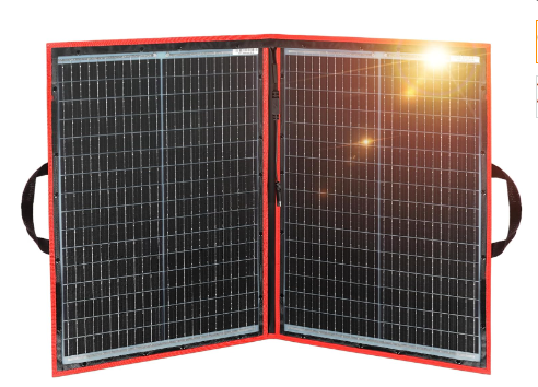 Photo 1 of DOKIO 110w 18v Portable Foldable Solar Panel