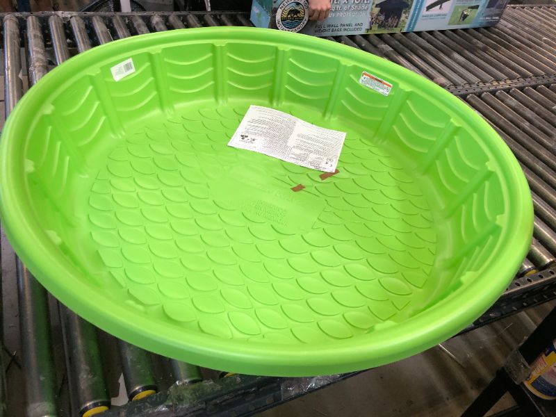 Photo 1 of Summer Waves 45" plastic wading kiddie pool green 