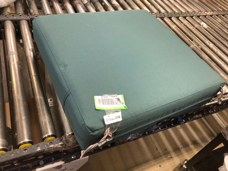 Photo 1 of Classic Accessories Ravenna Back Cushion, 25"W x 22"H x 4"Thick, Mallard Green 25"W x 22"H x 4"Thick Mallard Green
