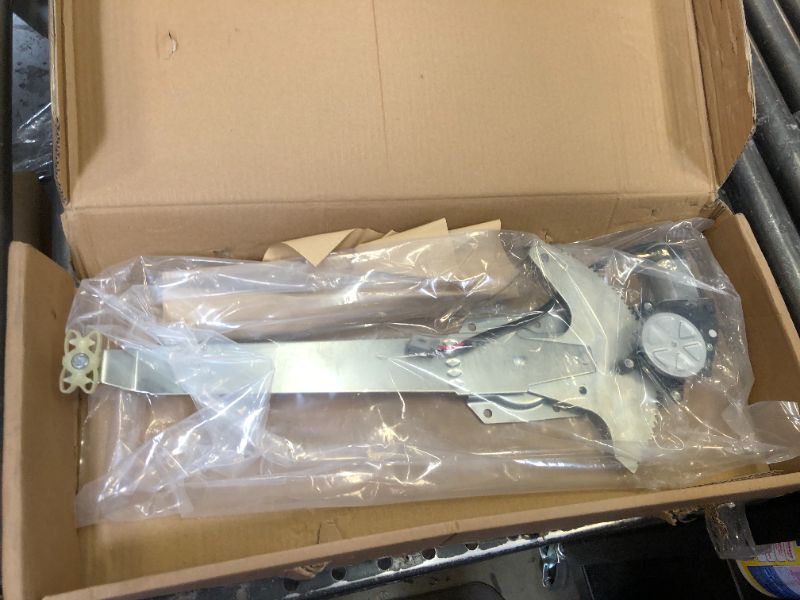 Photo 1 of TRIBLE SIX 741-674 Front Left Driver Side Power Window Lift Regulator with Motor Assembly Replacement for 1981-1997 Ford F-100 F-150 F-250 F-350 Bronco