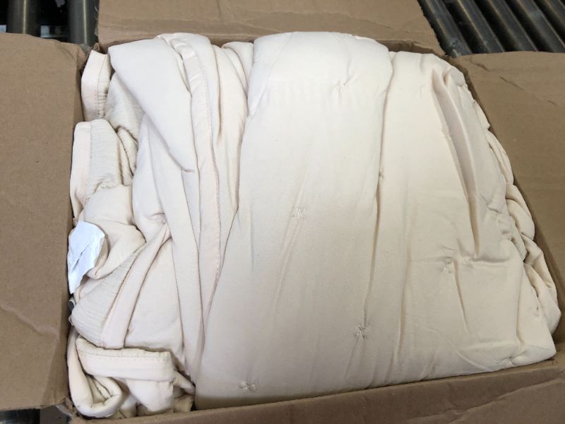 Photo 1 of comforter set beige 