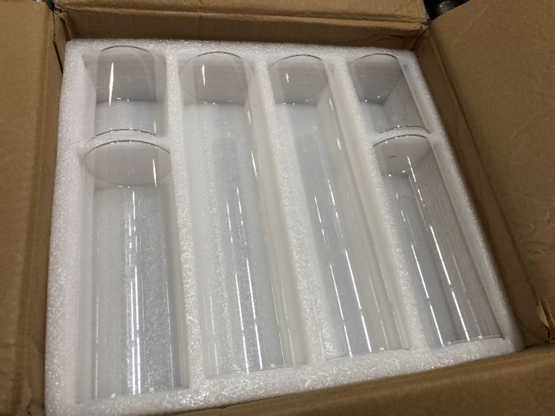 Photo 1 of 18pcs glass cylinder vase 