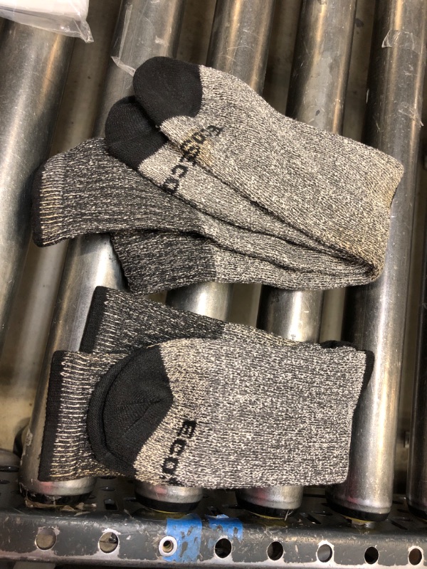 Photo 1 of Eco Sox Crew Socks, Black, 2 Pack 