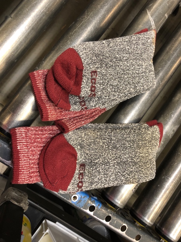 Photo 1 of Eco Sox Crew Socks, Red, 2 Pack 