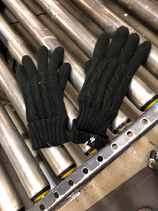 Photo 1 of Black Knit Gloves