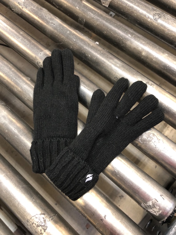 Photo 1 of Black Knit Gloves