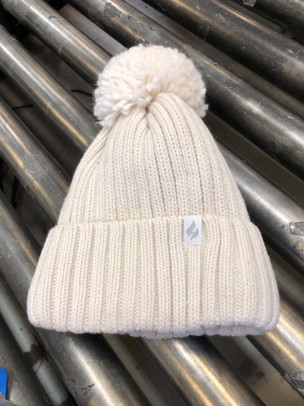 Photo 1 of Heat Holder Beige Beanie