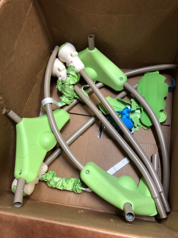 Photo 1 of Fisher-Price Rainforest Jumperoo Baby Activity Center With Sounds & Music Jump
