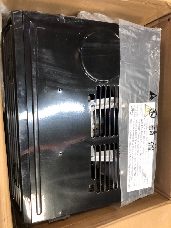 Photo 1 of 8,000 BTU Window Air Conditioner with Remote in Black