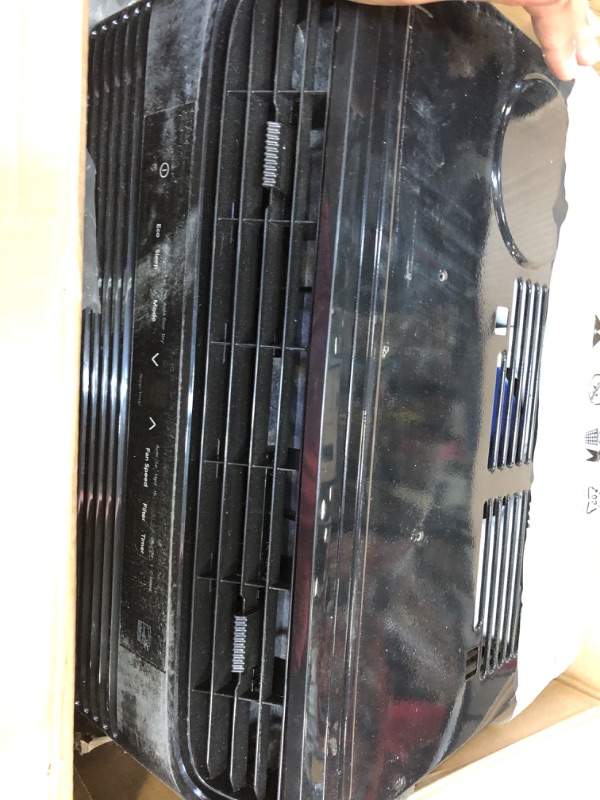 Photo 1 of 8,000 BTU Window Air Conditioner with Remote in Black