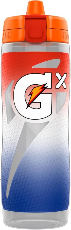 Photo 1 of Gatorade Gx Sports Bottle, Faded Flag, Plastic, 30oz
