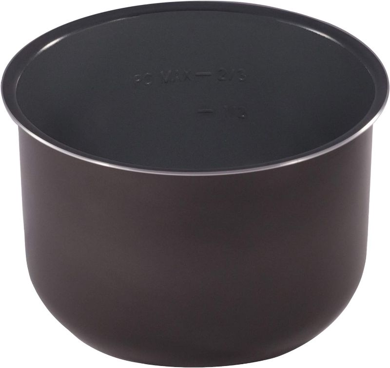 Photo 1 of Instant Pot 8 Quart Ceramic Inner Pot Black

