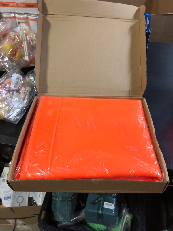 Photo 2 of 36" Orange Blackstone Silicone Tray Padding for Full Coverage-Heavy Food Grade Silicone Tray Padding Silicone Tray Padding to Protect Your Tray from Dirt & Rust 36 Inch Orange-Coverage Over