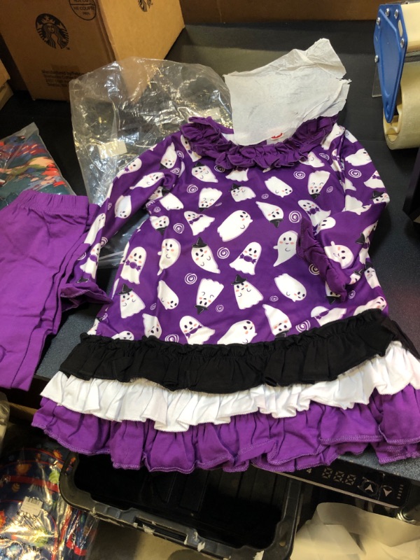 Photo 1 of LITTLE GIRLS HALLOWEEN OUTFIT SIZE 130