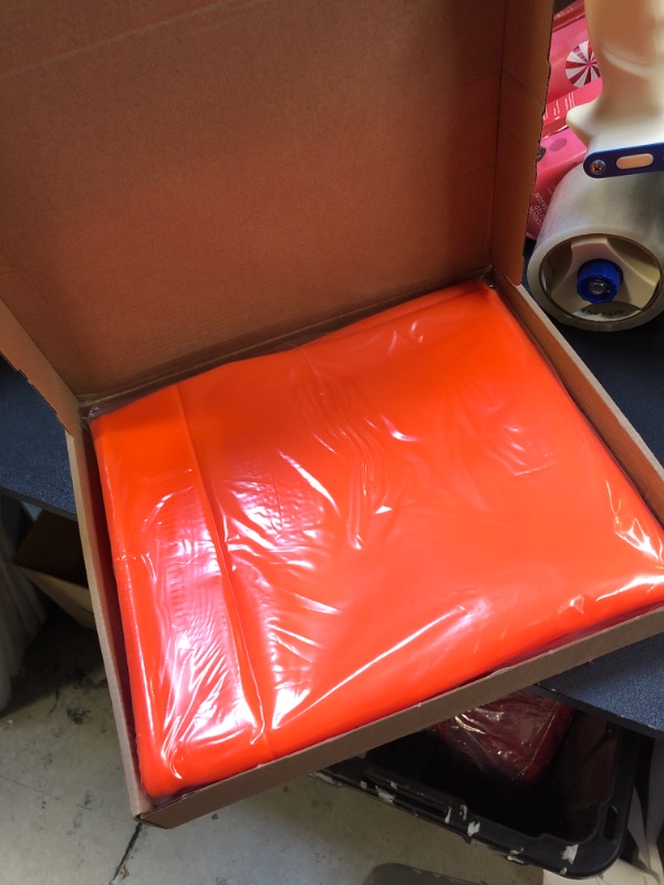 Photo 2 of 36" Orange Blackstone Silicone Tray Padding for Full Coverage-Heavy Food Grade Silicone Tray Padding Silicone Tray Padding to Protect Your Tray from Dirt & Rust 36 Inch Orange-Coverage Over