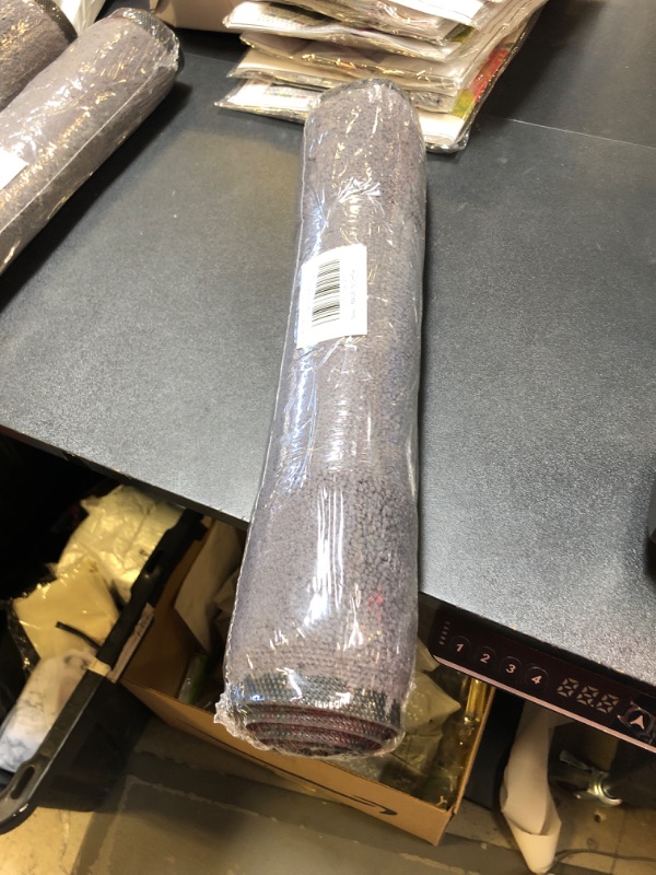 Photo 1 of MATALL Indoor Microfiber Door Mat - Entryway Welcome Door Mat Inside Front Door Mat Super Absorbent Floor Mat with Non-slip Backing for Home Entrance (29.5”x17” Grey)