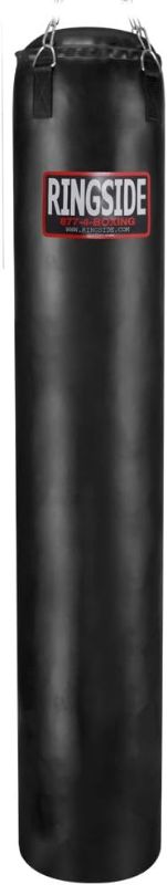 Photo 1 of Ringside 100-pound Muay Thai Punching Heavy Bag, Black, 13-inch x 72-inch
