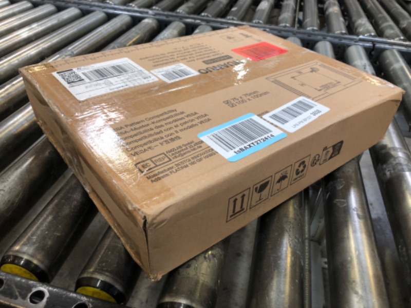 Photo 1 of HUANUO Single Monitor Arm, Tall Computer Monitor Stand for 13–32 inch Screens Holds 4.4-19.8 lbs, Adjustable Monitor Mount Gas Spring Full Motion with C-Clamp & Grommet Base, VESA 75x75 or 100x100mm