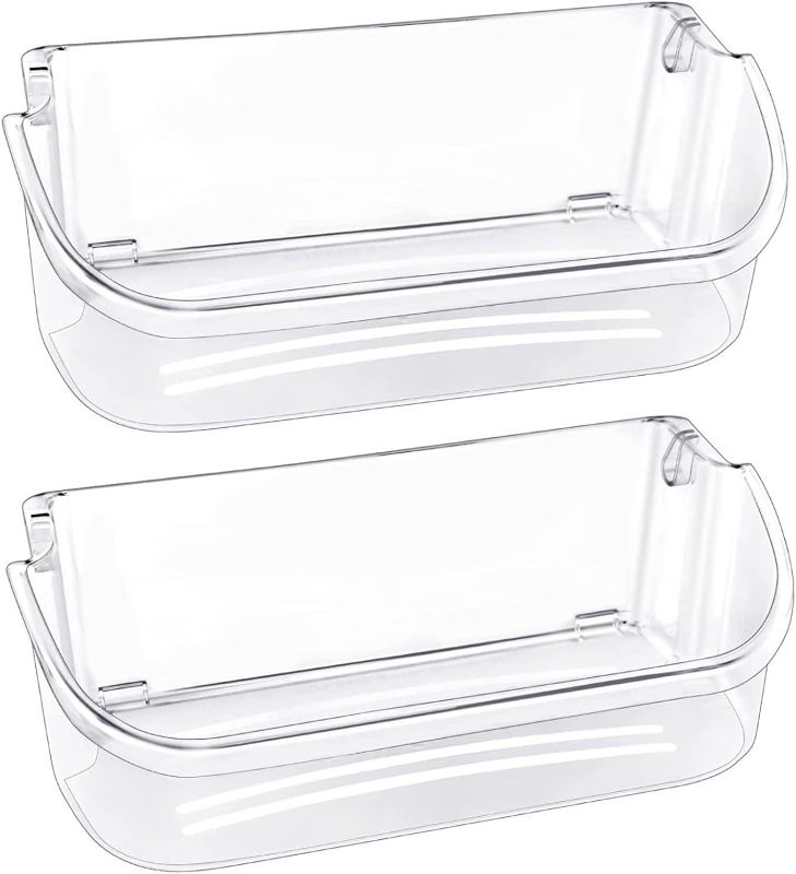 Photo 1 of [2 PACK] UPGRADED 240356402 Refrigerator Door Bin Replacement Part, Compatible with Frigidaire Refrigerator Door Shelf FFSS2615TS0 LFSS2612TF0 LFSS2612TE0 AP2549958 FGHS2631PF4A Door Shelf
