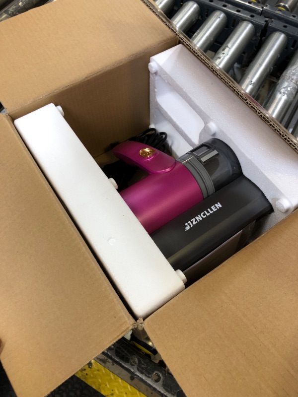 Photo 1 of Bed Vacuum Cleaner?13Kpa Strong Suction and Low Noise, UV Light, Washable HEPA Filter for Deep Clean?Handheld Vacuum Effectively Clean Up Bed,Mattress Vacuum Corded,Sofas, Pet Hair and Carpets. Purple