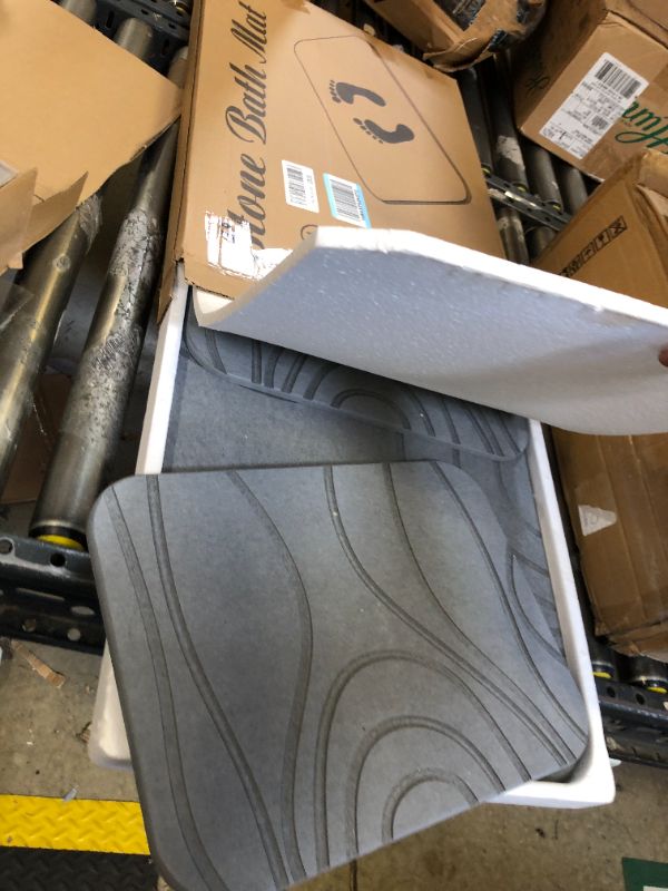 Photo 1 of 3 piece stone bath mats 