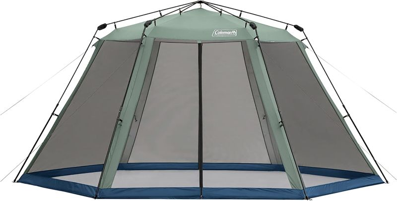 Photo 1 of Coleman Skylodge Screened Canopy Tent with Instant Setup, 10x10/15x13ft Portable Screen Shelter with 1-Minute Setup for Bug-Free Lounging, Great for Picnic, Yard, Beach, Park, Camping, & More

